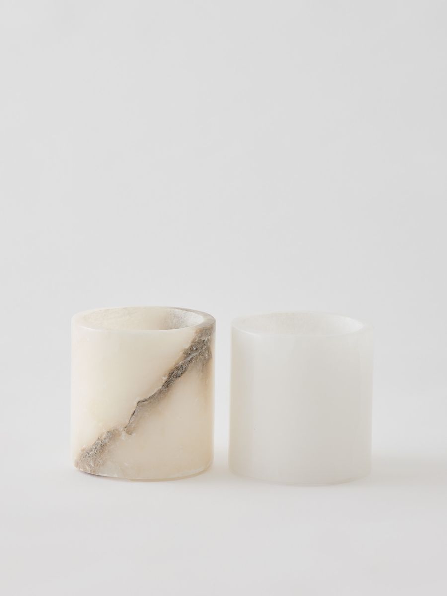 Lyslykt Alabaster, small