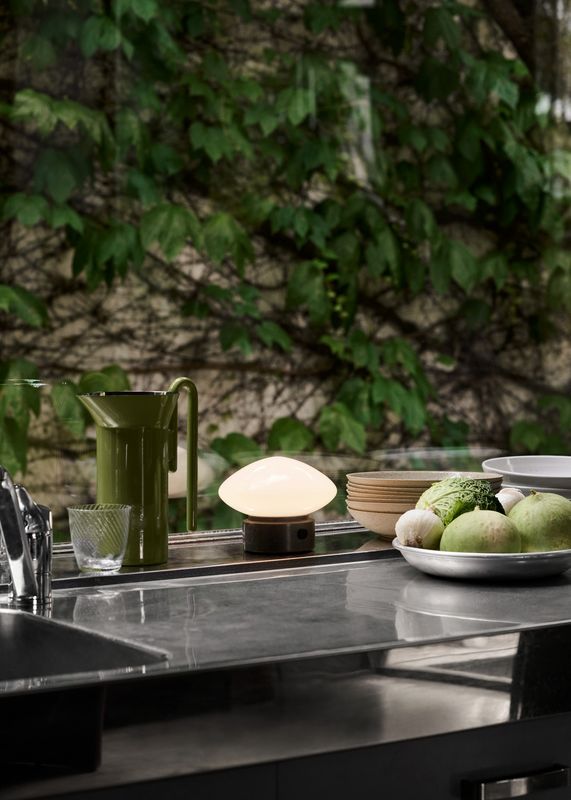 Mist AP21 Portabel Bordlampe, Grigio Caldo