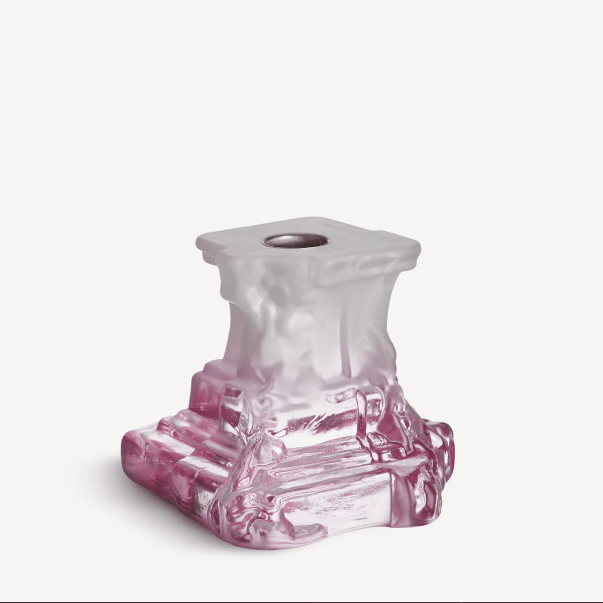 Rocky Baroque candlestick 9,5 cm, Spicy Rose