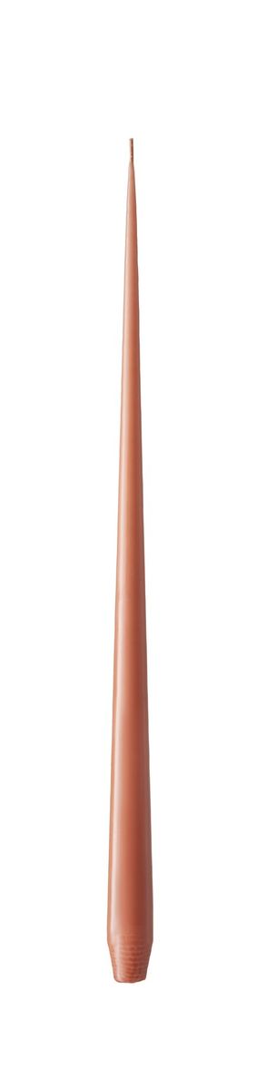 Kronelys 32 cm - Terra Cotta