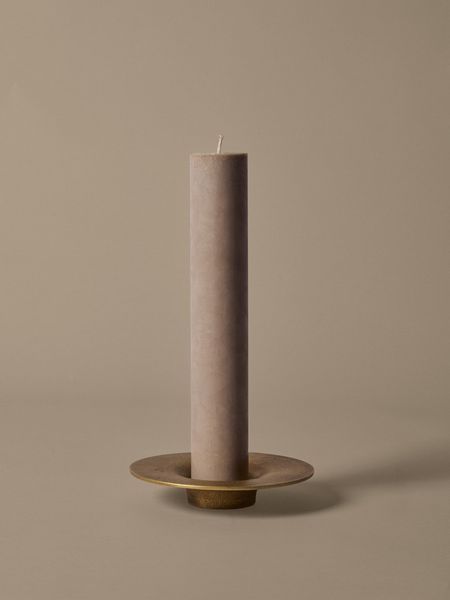 Hovedbilde Soothe Block Candle Holder - Brass