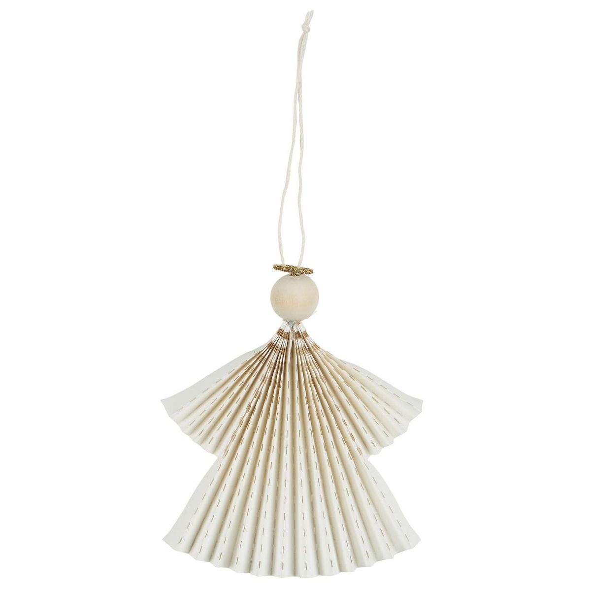 Engel med glorie 12,5 cm - Papir