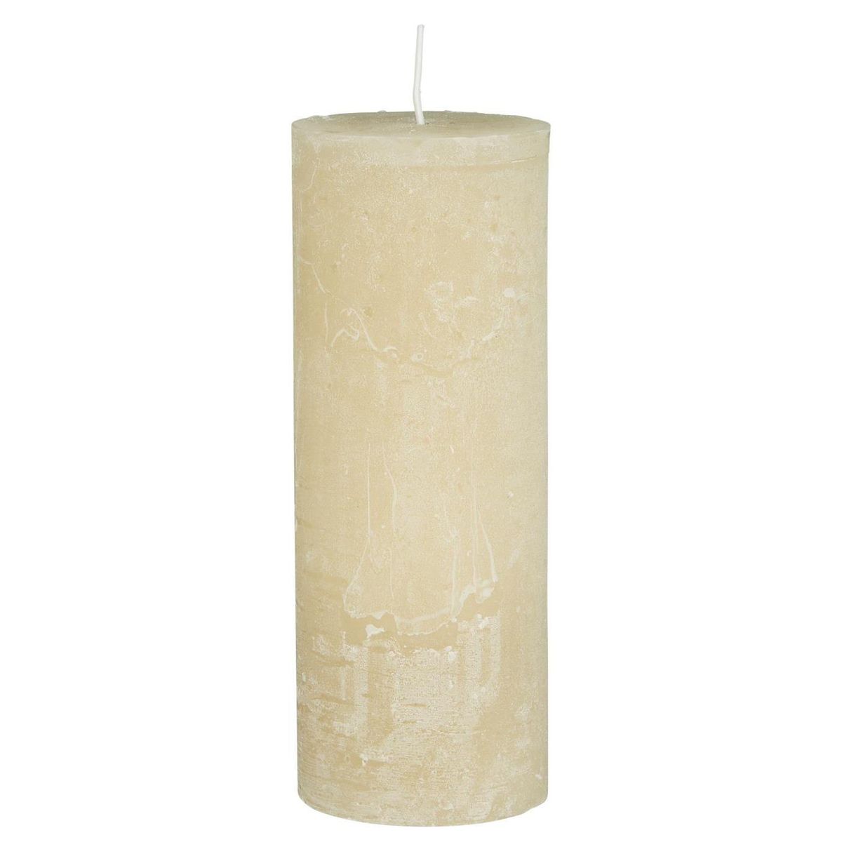 Rustikk Kubbelys 18 cm - Kitt