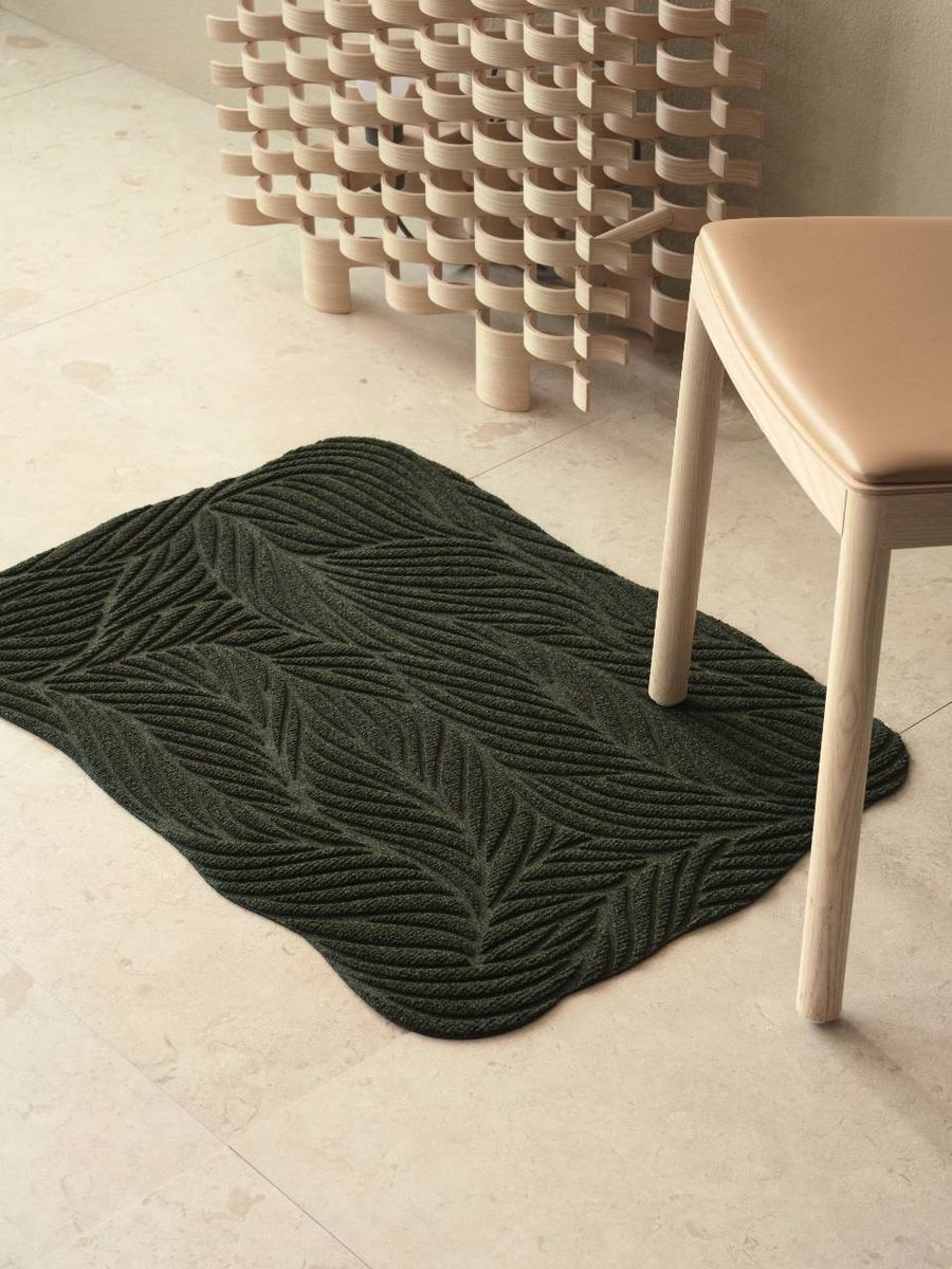Twine Green Dørmatte - 60x85