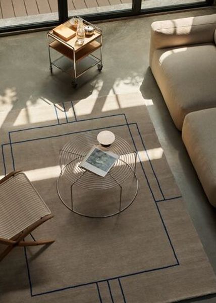 Hovedbilde Wire Coffee table med glass