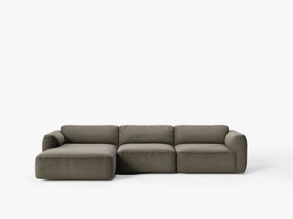 Hovedbilde Develius Mellow modulsofa, 3 seter med sjeselong ...