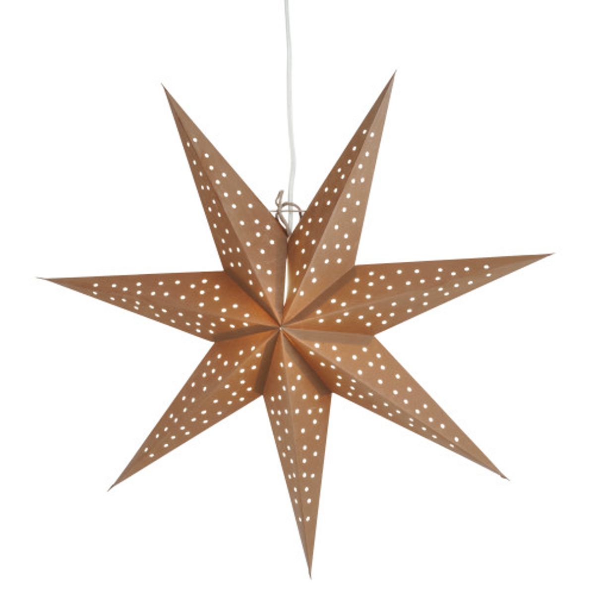 Stella julestjerne Ø60 cm - Mocca