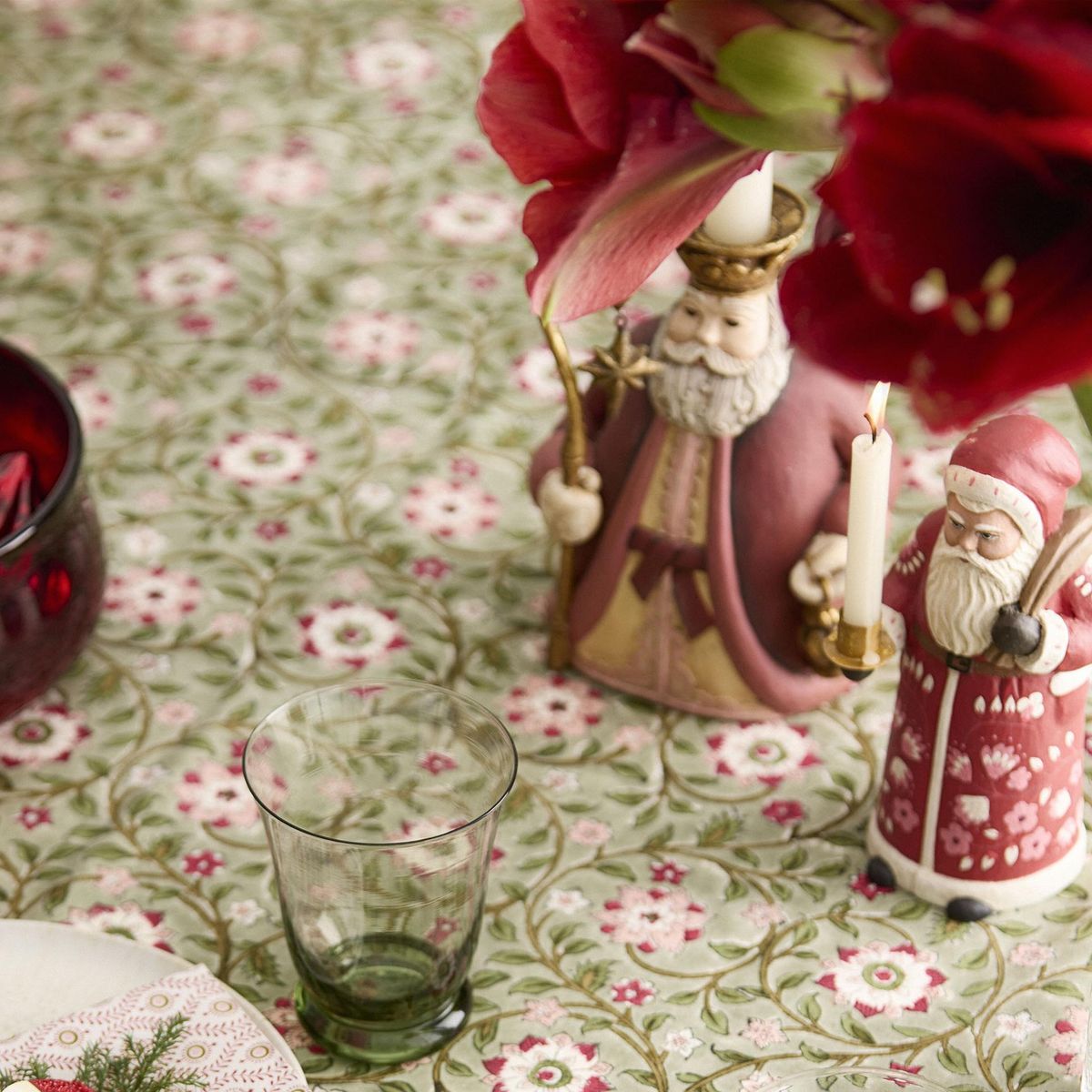 Lysholder Santa 