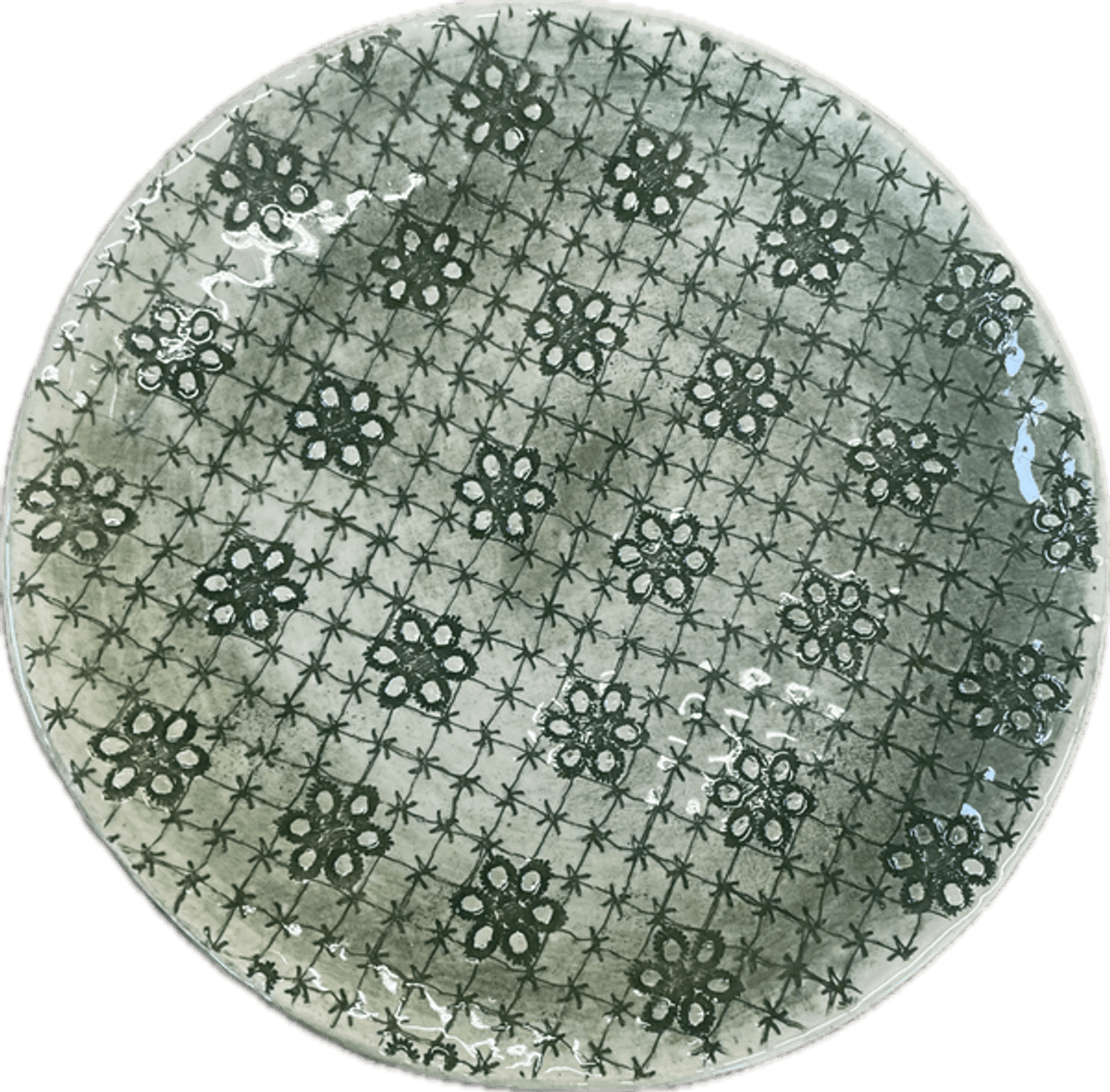 Frokosttallerken Ø19 cm - Dark Green