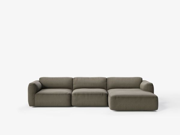 Hovedbilde Develius Mellow modulsofa, 3 seter med sjeselong ...