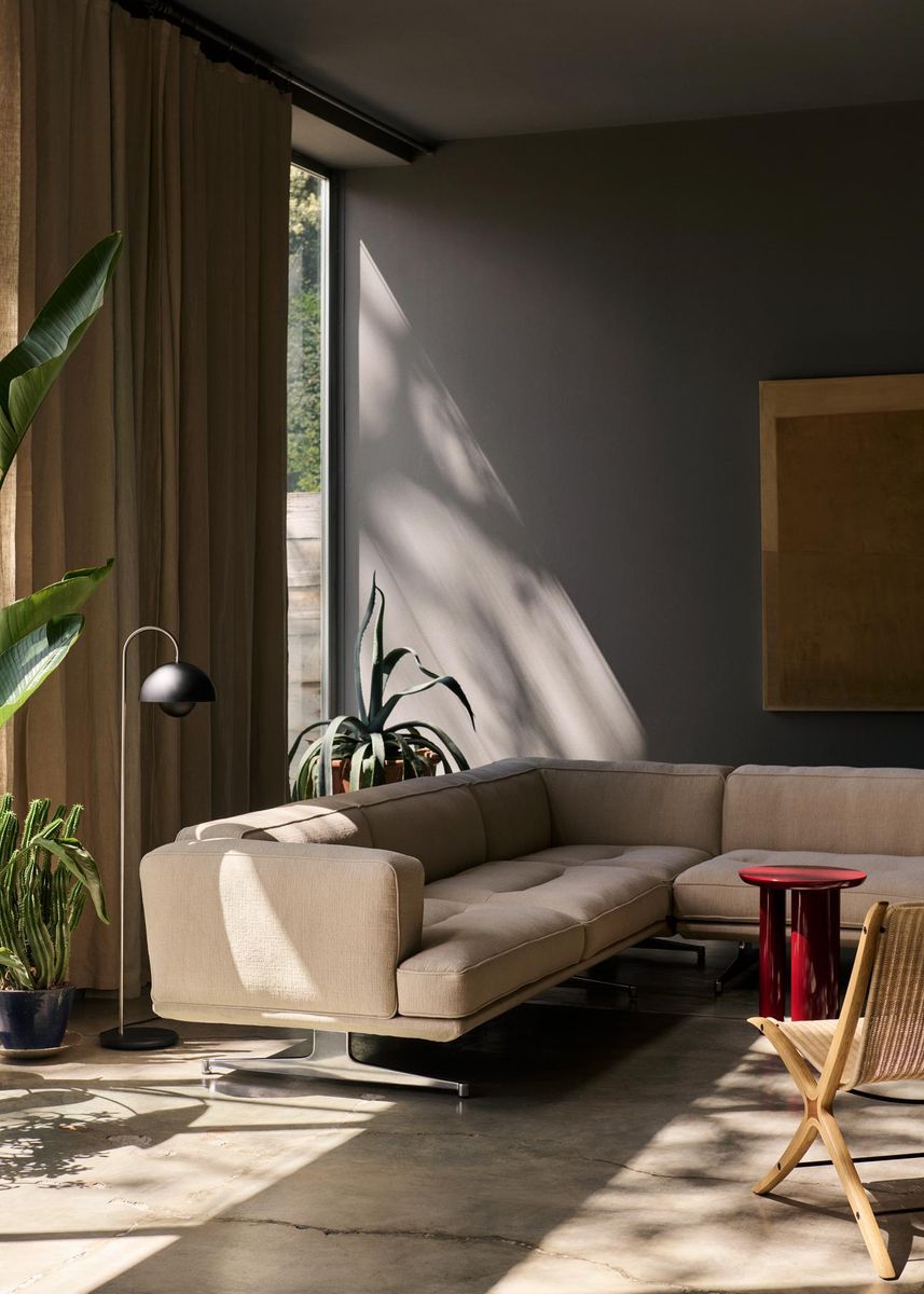 Flowerpot VP12 Gulvlampe - Matt Svart